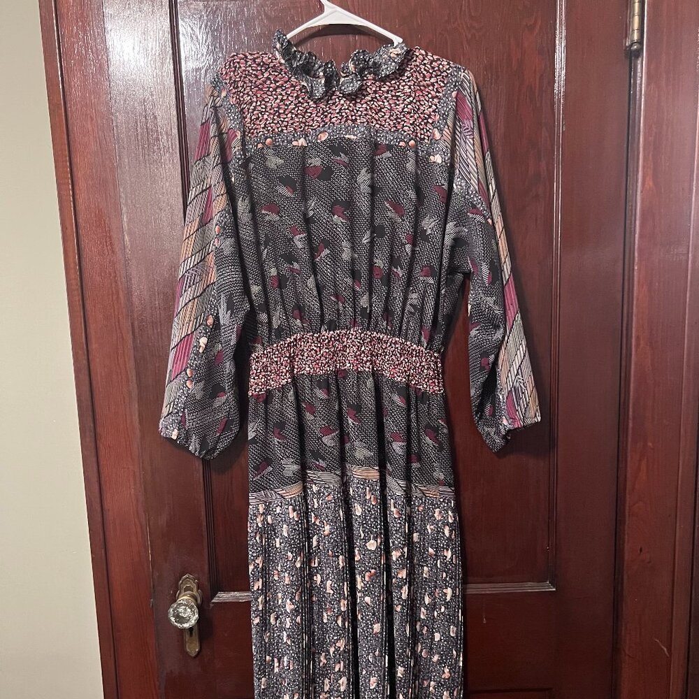 Vintage Diane Freis Peasant Dress